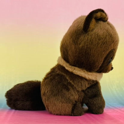 Popon to Tanuki the Raccoon - Chocolate - Small