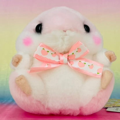 Coroham Coron The Hamster - Raspberry with Raspberry Ribbon - Small