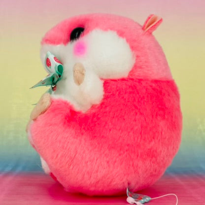 Coroham Coron The Hamster - Strawberry with Strawberry Ribbon - Small