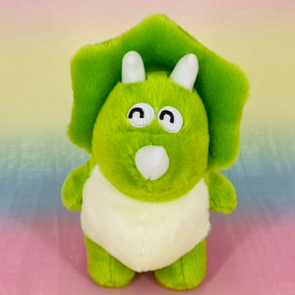 Kyo-Ryu-Seikatsu the Dinosaur - Green Triceratops - Small