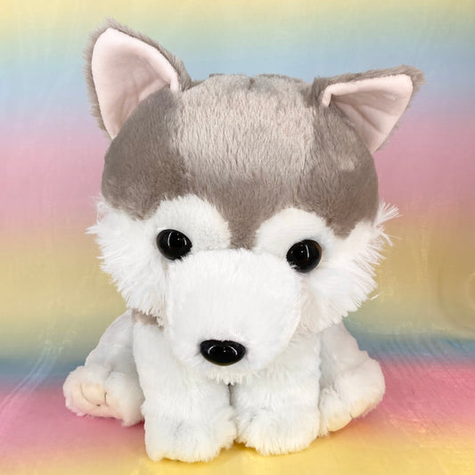 Mofutto Okami no Mure The Wolf - Grey with Brown Eyes - Large