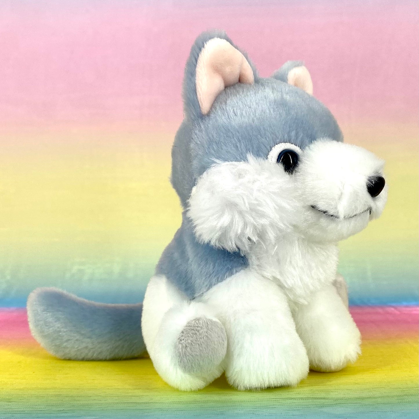 Mofutto Okami The Wolf - Slate Grey with Blue Eyes - Small