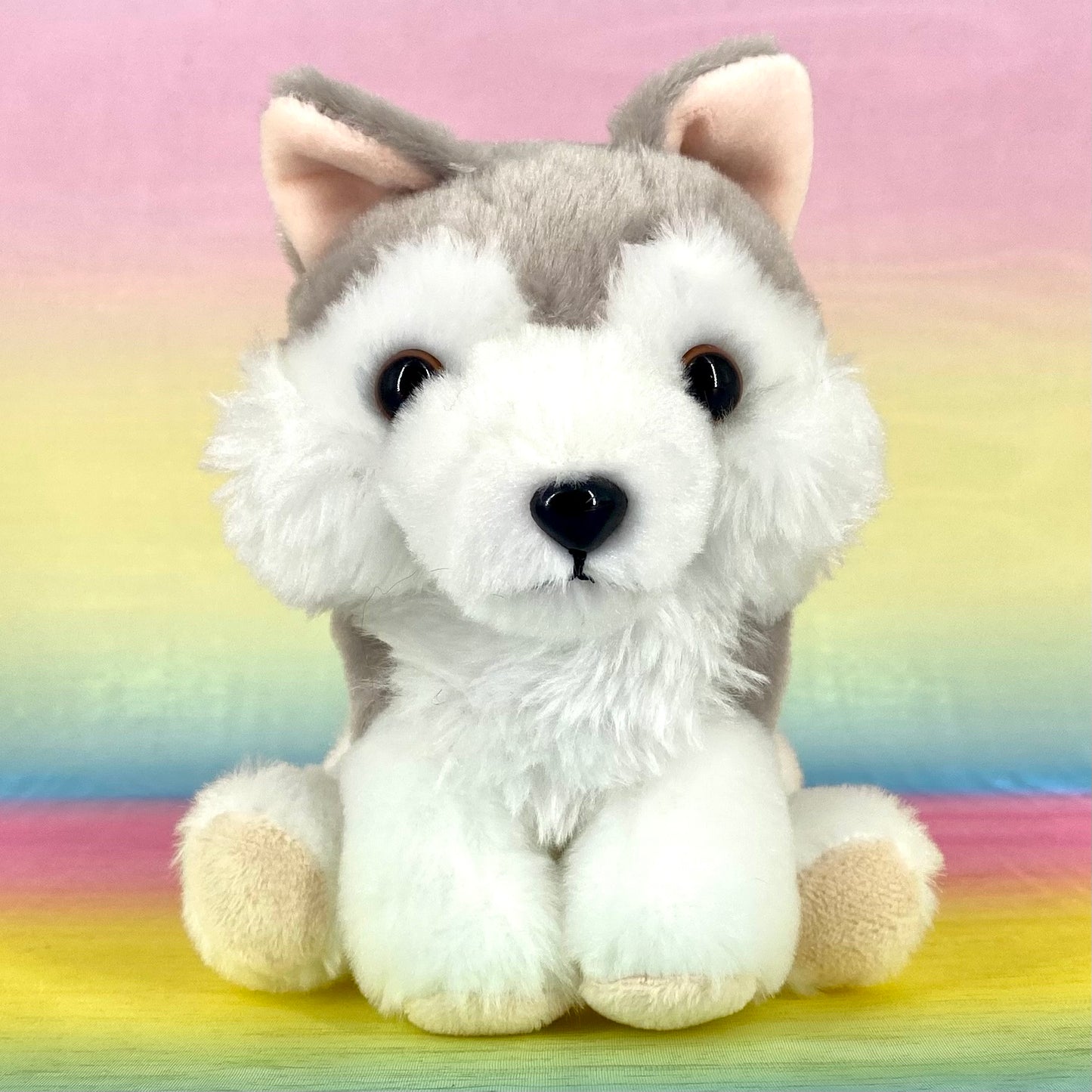 Mofutto Okami The Wolf - Grey with Brown Eyes - Small