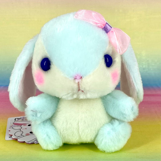 Poteusa Loppy The Rabbit - Blue with Bow - Small