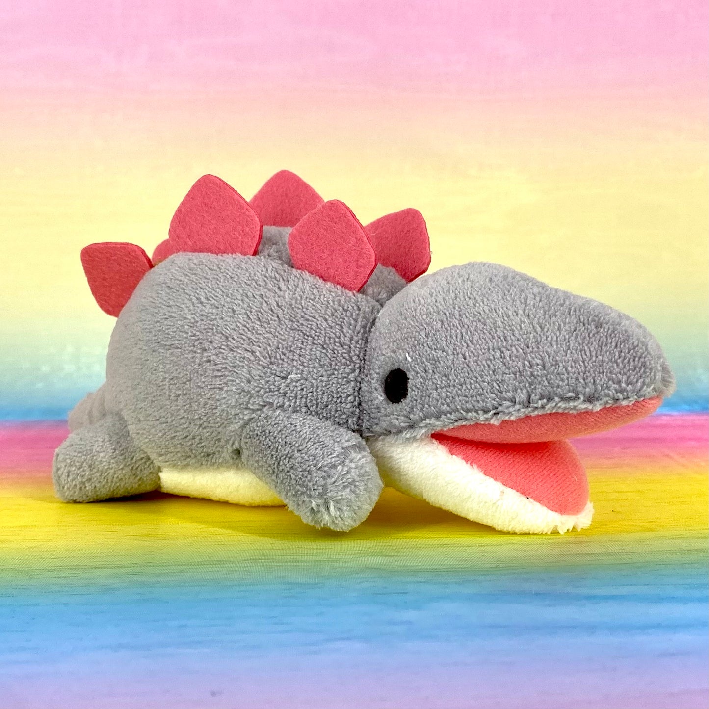 Tsumikko Kyouryu The Dinosaur - Grey Stegosaurus - Small