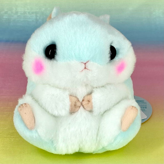 Coroham Coron The Hamster - Pale Blue with Rosy Cheeks - Small