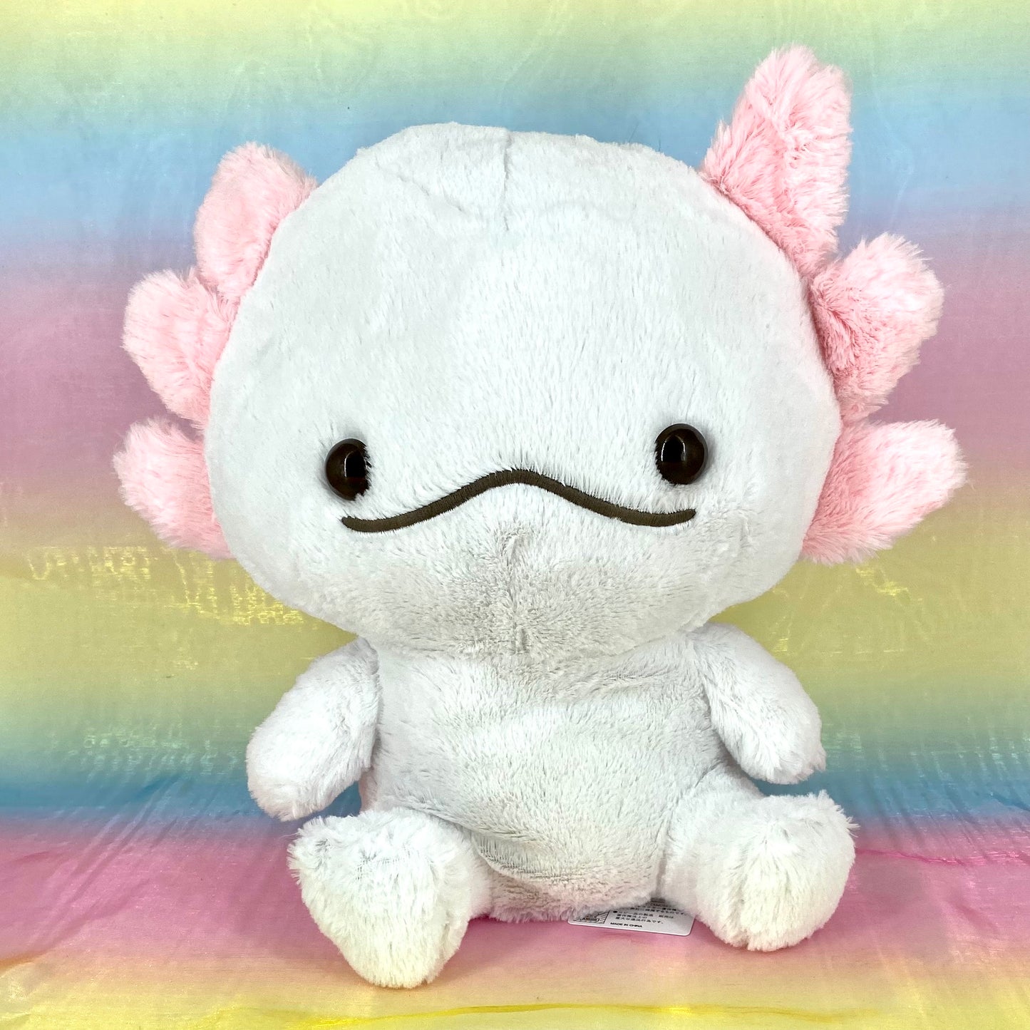 Run Run Wooper the Axolotl - White - Large