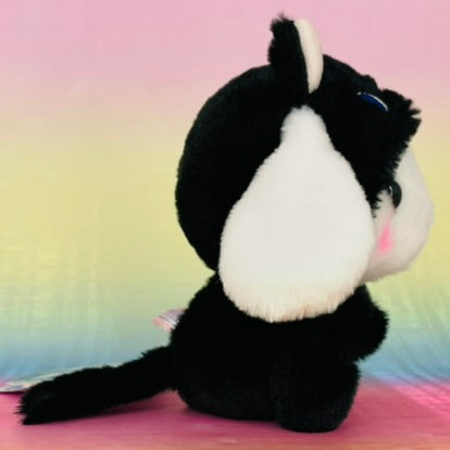 Loppy Yurugurumi The Rabbit - Wearing Black Cat Onsie - Small