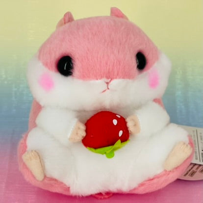 Coron The Hamster - Pink with Upside Down Strawberry - Small