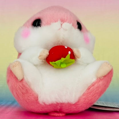 Coron The Hamster - Pink with Upside Down Strawberry - Small