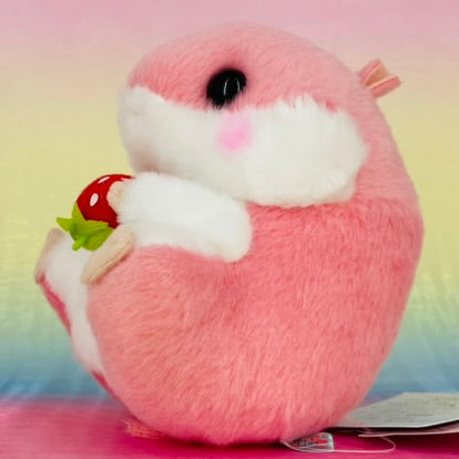 Coron The Hamster - Pink with Upside Down Strawberry - Small