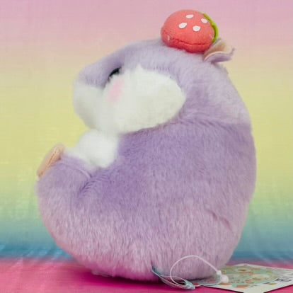 Coron The Hamster - Mauve with Raspberry on Head - Small