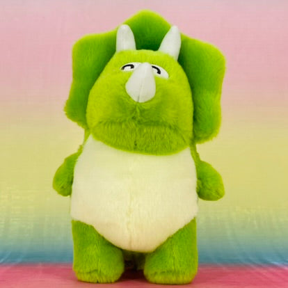 Kyo-Ryu-Seikatsu the Dinosaur - Green Triceratops - Small