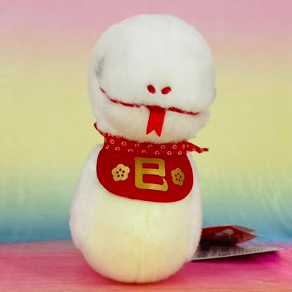 Fukumaneki the Lucky Snake - White - Small