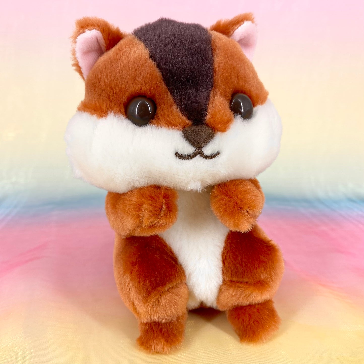 Fukkura Hoppe The Squirrel - Cinnamon with Chocolate Stripe - Small