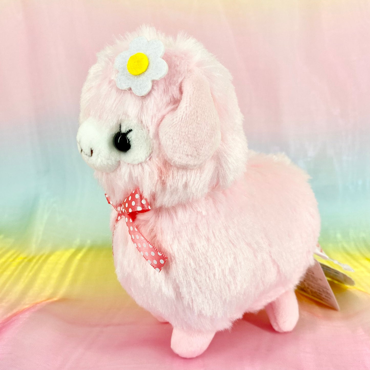 Alpacasso The Alpaca - Pink with Flower - Small