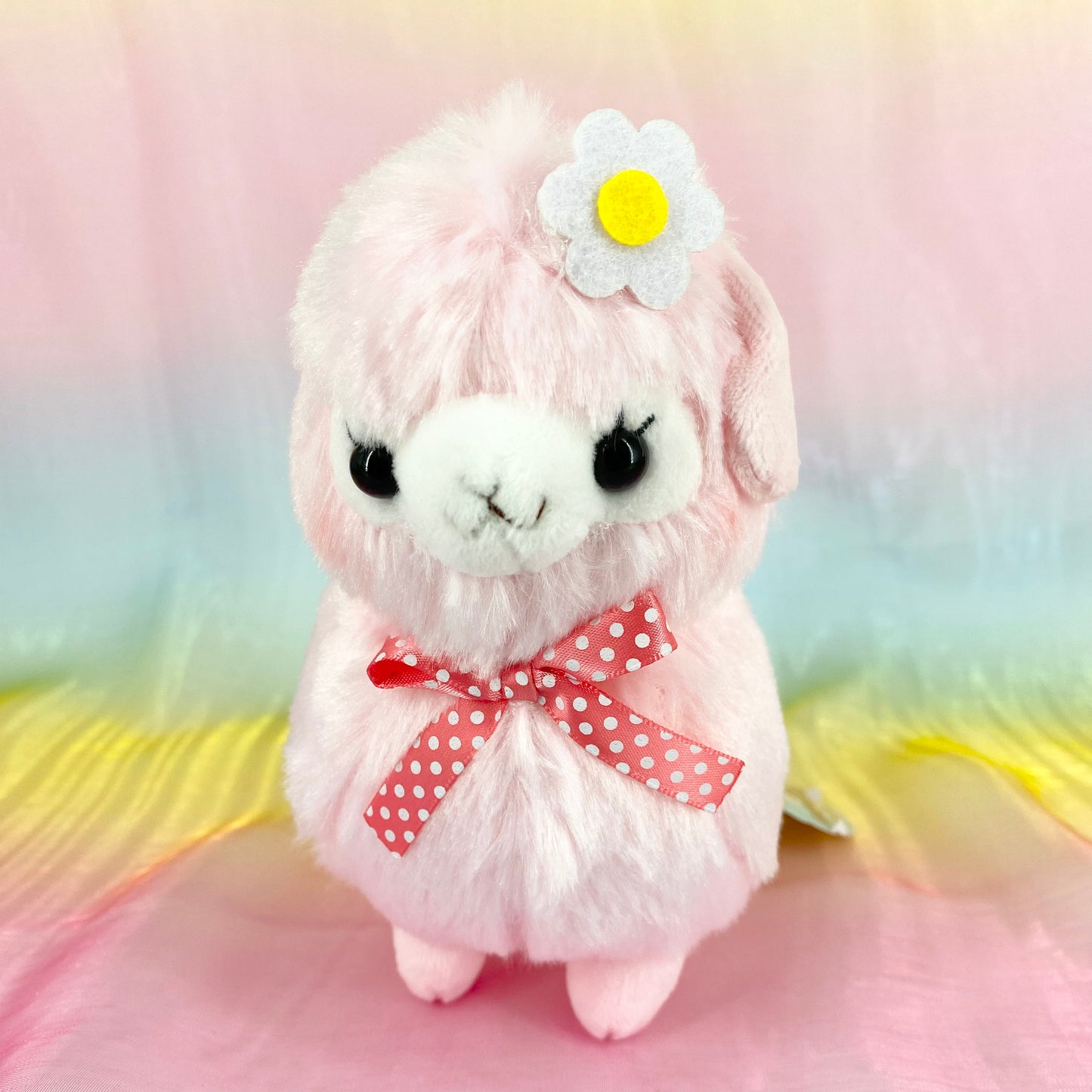 Alpacasso The Alpaca - Pink with Flower - Small