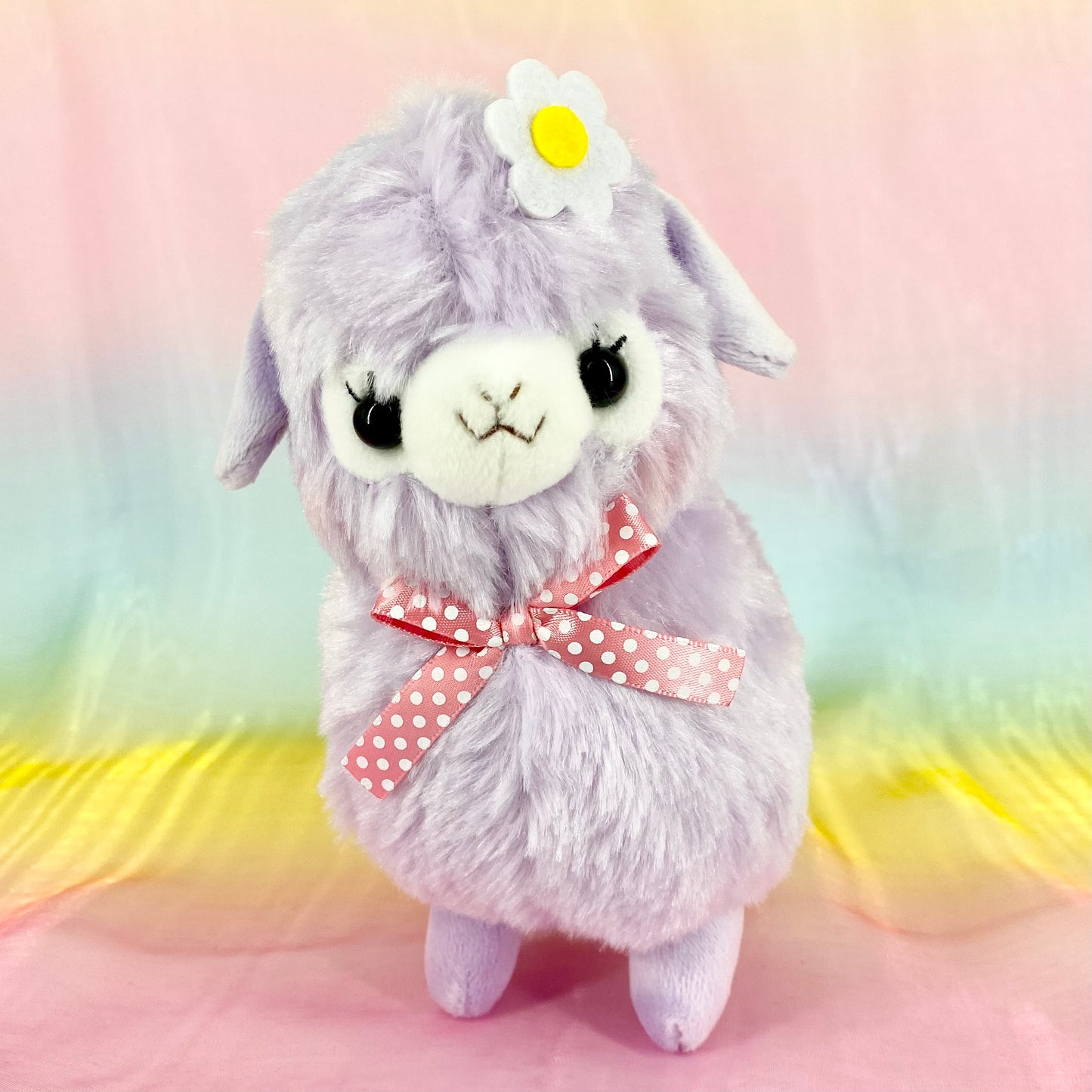 Alpacasso The Alpaca - Purple with Flower - Small