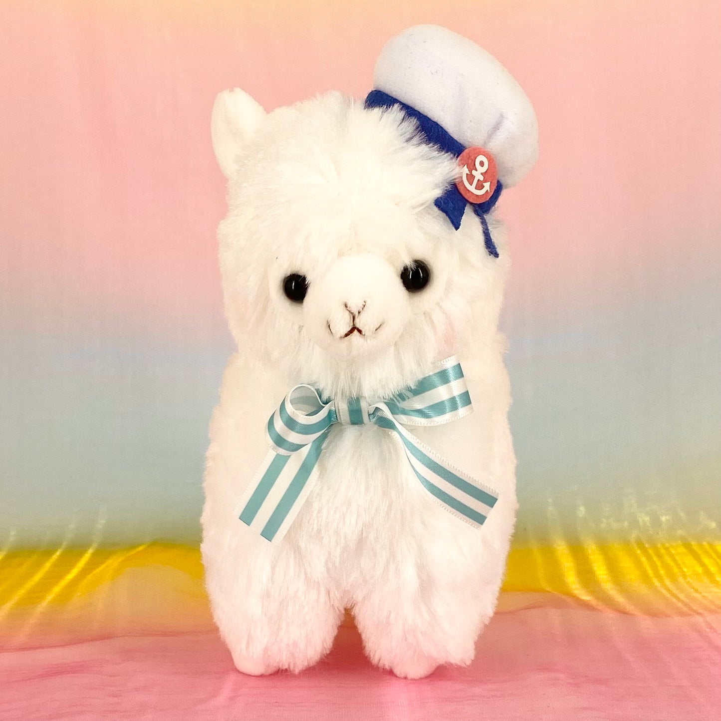 Alpacasso The Alpaca - Happy Marine White - Small