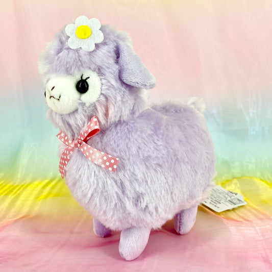 Alpacasso The Alpaca - Purple with Flower - Small