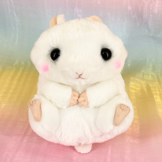 Coron The Hamster - White with Back Stripe - Small